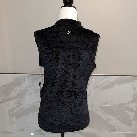 Sofibella Crushed Velvet Womens Golf Vest. Size XL. New with Tags - Picture 5 of 11